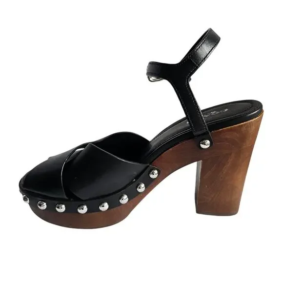 Coach Leather Studded Platform - Picture 4 of 4